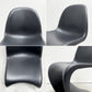 ヴィトラ vitra パントンチェア ダイニングチェア スタッキングチェア ディープブラック ヴェルナー・パントン Panton ミッドセンチュリー スペースエイジ B ●
