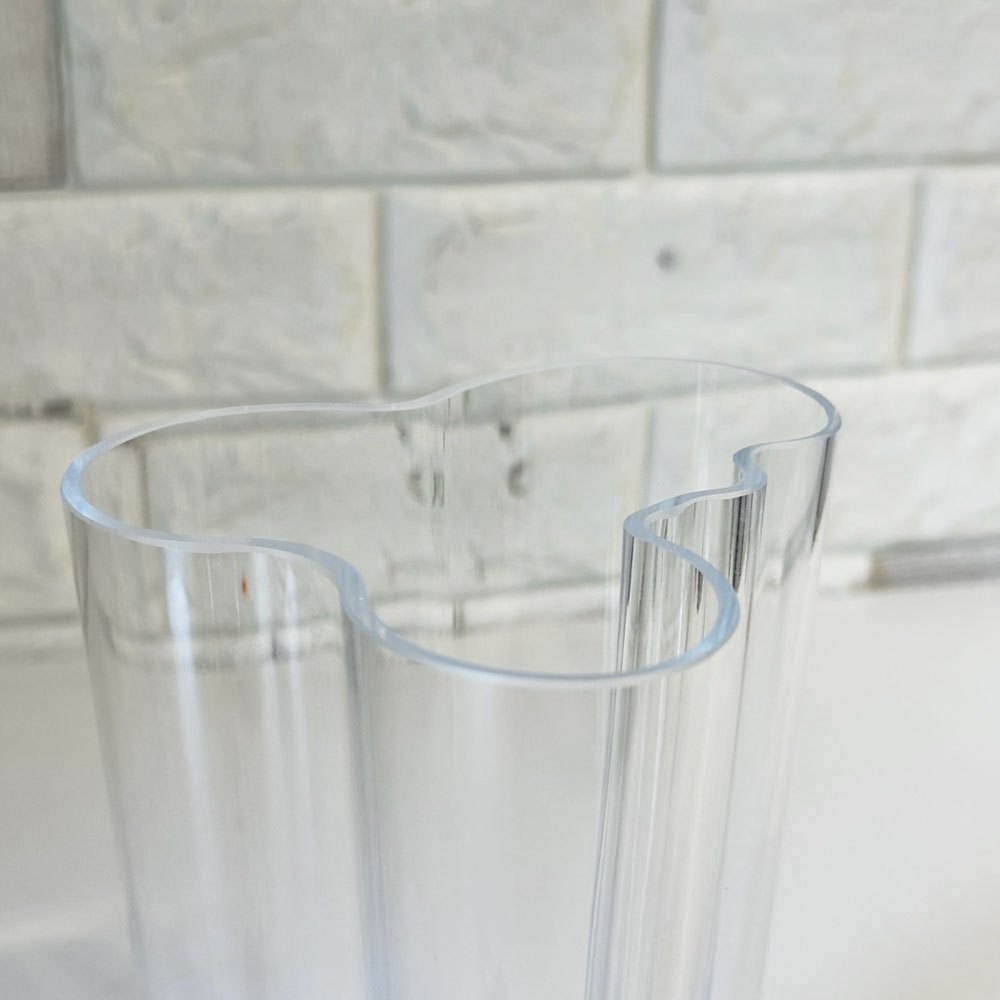 イッタラ iittala アルヴァ・アアルトコレクション Alvar Aalto Collection ベース H200mm クリア 北欧雑貨 ◎