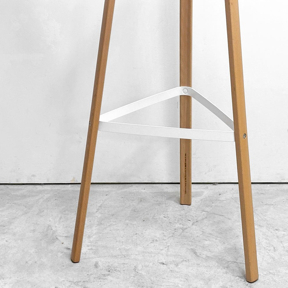 マジス MAGIS スチールウッド STEELWOOD コートハンガー ハンガーラック ホワイト ＆ ビーチ Ronan & Erwan Bouroullec イタリア ●