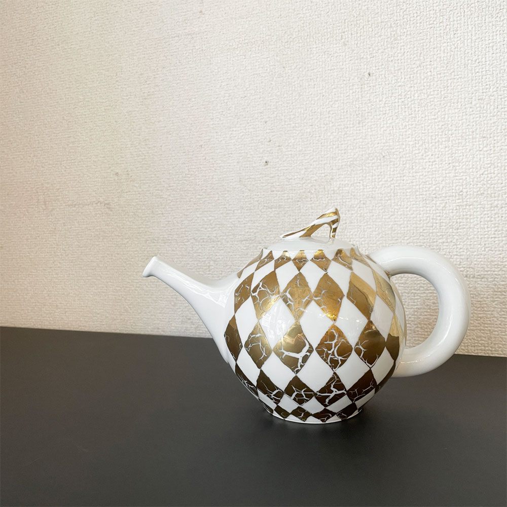 マウントハリ Mt.hari トゥイポット TWIPOT ダイヤゴールド diya gold ティーポット VERO TWIQO 波佐見焼 定価￥26,400- ◎