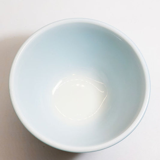 オールドパイレックス OLD PYREX ターコイズブルー ミキシングボウル Sサイズ Φ14.5cm 耐熱ミルクガラス USビンテージ ★