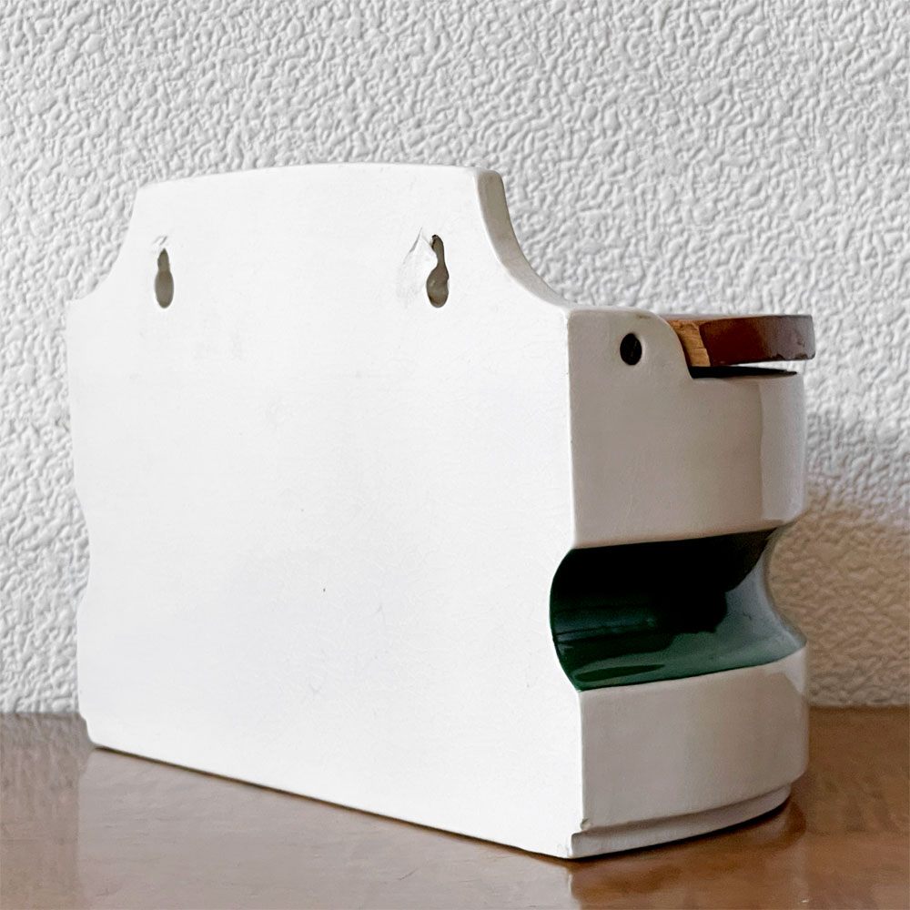 グスタフスベリ GUSTAVSBERG コロリタ COLORITA ソルトボックス 壁掛け スパイスジャー ヴィルヘルム・コーゲ 北欧食器 ビンテージ ◇