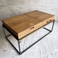 クラッシュゲート CRASH GATE イージーライフ Easy Life ロージー ROSY コーヒーテーブル ローテーブル リフトアップテーブル オーク材 スチール脚 定価¥71,500- ♪
