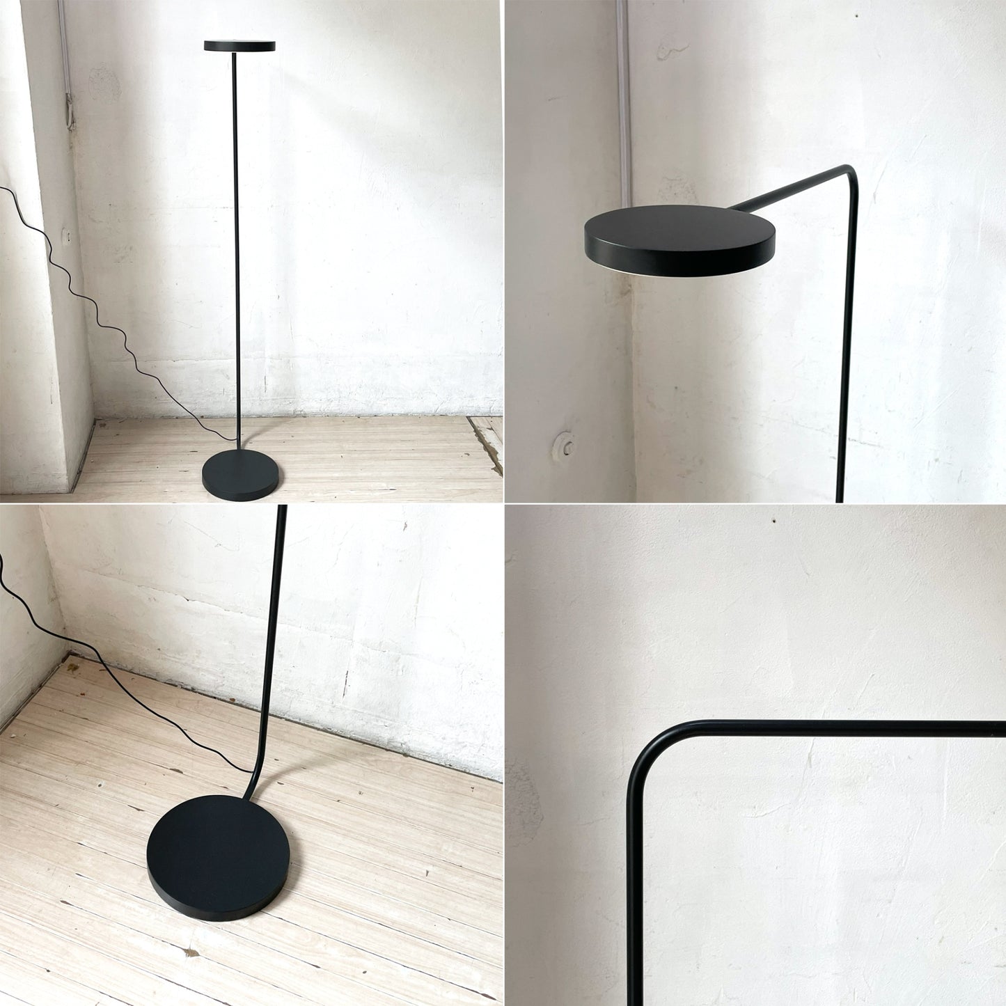 イケア IKEA ヘイ HAY コラボレーション イッペルリグ YPPERLIG イッペルリグ LEDフロアランプ ヘッド360°回転可能 廃盤  ★