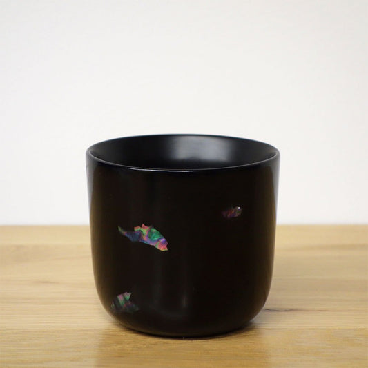 ミナペルホネン mina perhonen × 角萬漆器 × D&DEPARTMEN OKINAWA 螺鈿 フリーカップ 皆川明 B ◎