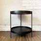 スケッチ Sketch フムラ HUMLA END TABLE エンドテーブル サイドテーブル オーク材 ブラック Φ45cm モートン・ゲオーセン デンマーク モーダエンカーサ 取扱 定価￥56,100- ◎
