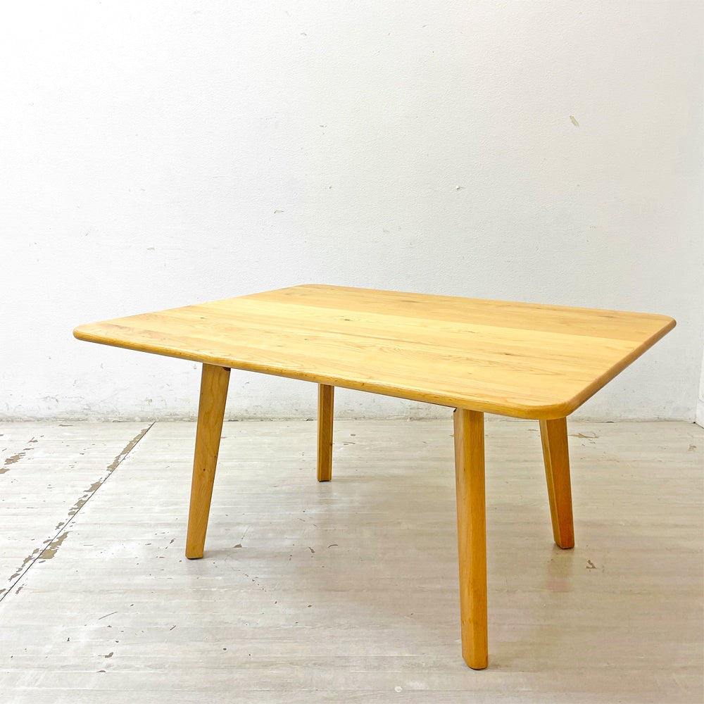 シクロ SICURO LDテーブル ダイニングテーブル オーク材 W119cm H62cm ナチュラルスタイル ●