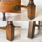 オークファニチャー Oak Furniture アンティークリプロダクションシリーズ AntiqueReproduction バルボスレッグ オーク材 ダイニングチェア A ★