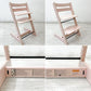 ストッケ STOKKE トリップトラップ TRIPP TRAPP ベビーチェア キッズチェア S/N5～ セレーヌピンク ノルウェー 北欧家具 ●