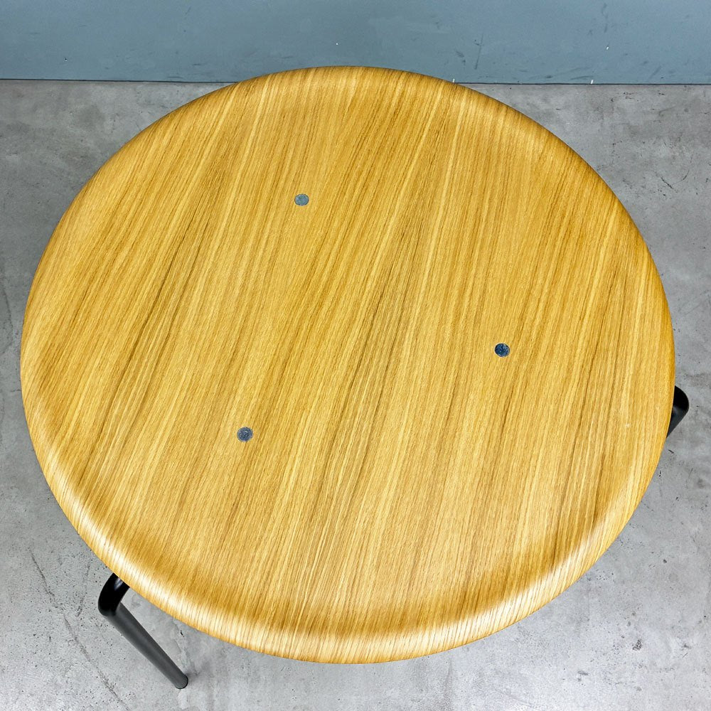 エンゲルブレヒト Engelbrechts ケヴィ KEVI 2010 ダイニングテーブル オーク材 プライウッド カフェテーブル 70cm 3本脚 ヨルゲン・ラスムッセン デンマーク 未使用品 A ◎