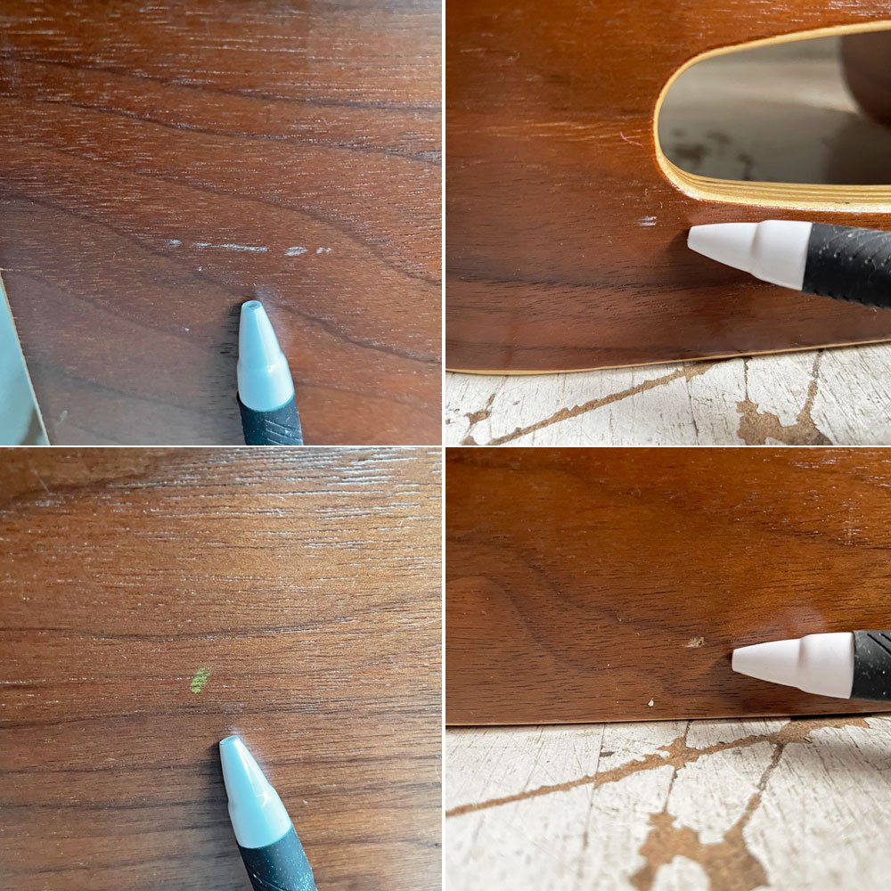 ホップル HOPPL コロコロ COLOCOLO チェア&デスク Chair & Desk ウォールナット材 テーブル ベンチ 学習机 キッズチェア 3点セット 定価 ￥46,860-  ♪