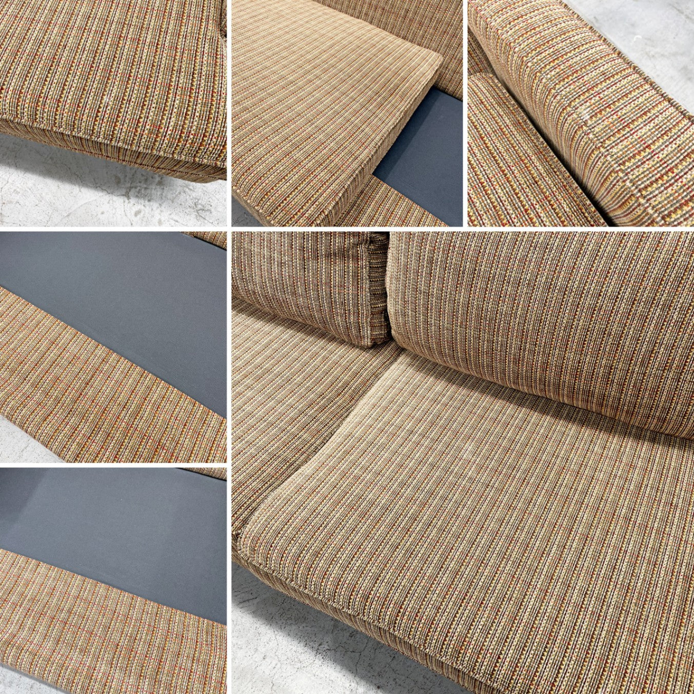 パシフィックファニチャーサービス P.F.S スタンダードB STANDARD B 3Pソファ w180cm KC CUMIN ミックスファブリック 〓