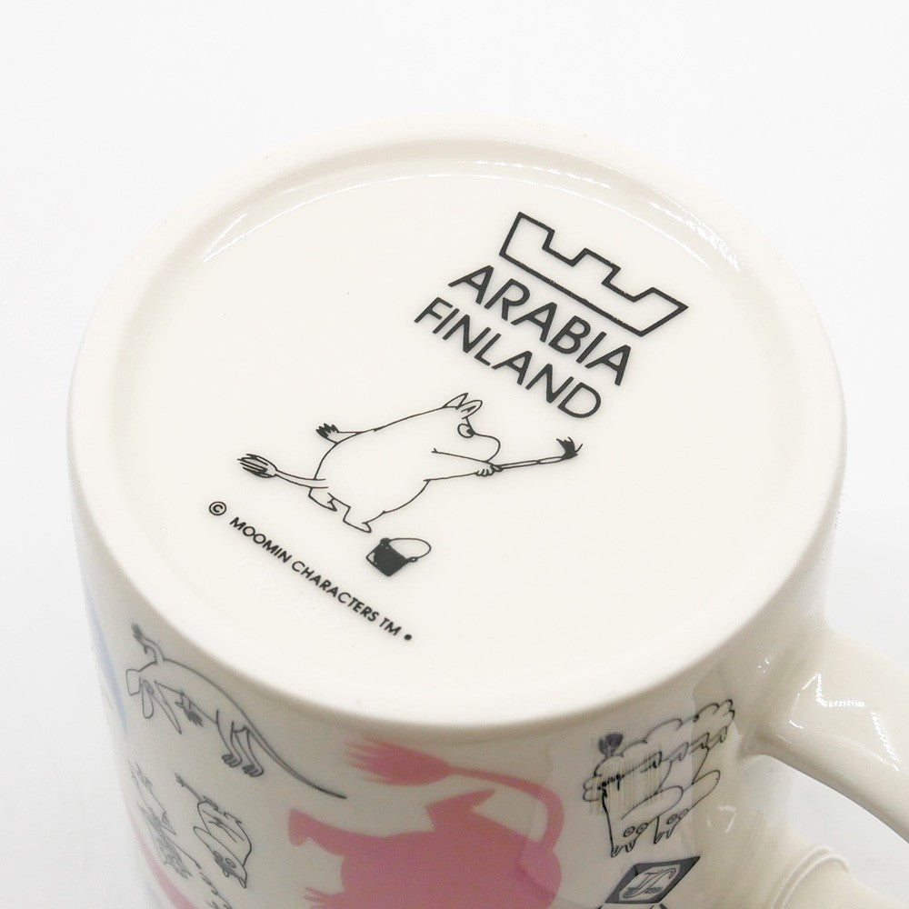 アラビア ARABIA ムーミンマグ MOOMIN ストックマン150周年記念 2012年 限定 フィンランド 北欧食器 ●