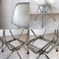 ハーマンミラー Herman Miller サイドシェルチェア ホワイトシェル ポリプロピレン製 エッフェルベース DSR C&R イームズ ミッドセンチュリー ★