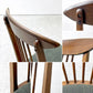 ブロイヒル Broyhill スカルプトラ Sculptra ダイニングチェア ウォールナット USビンテージ vintage ミッドセンチュリー C ●