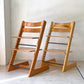 ストッケ STOKKE トリップトラップ TRIPP TRAPP チェリーカラー ベビーチェア キッズチェア S/N3～ ノルウェー 北欧家具 ★