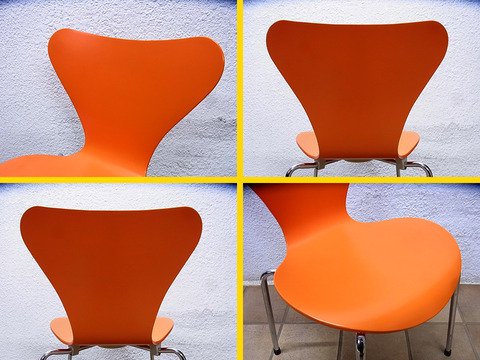 フリッツハンセン / Fritz Hansen ◇  『 SEVEN CHAIR Kids / セブンチェアキッズ 』 廃盤オレンジカラー