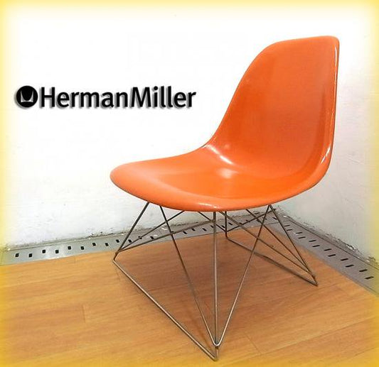 Herman Miller / ハーマンミラー ◇ 55～75's ヴィンテージ サイドシェルチェア LSR オレンジ