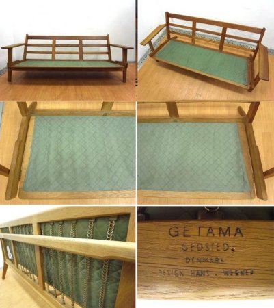 ●　GETAMA/ゲタマ　" GE-290" 　3シーター　ソファ