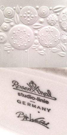 ★Germany ドイツ Rosenthal  studio-linie ローゼンタール スタジオライン Flower Vase フラワーベース