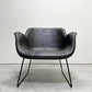 アデペシュ adepeche パニッシュ シェルチェア PUNISH shell chair アームチェア  PUレザー 合皮 スチール インダストリアル ●