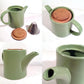 ★Sweden ”HOGANAS　Keramik” ホガナス ケラミック Tea Pot ティーポット 1.2L （廃番 GREEN）