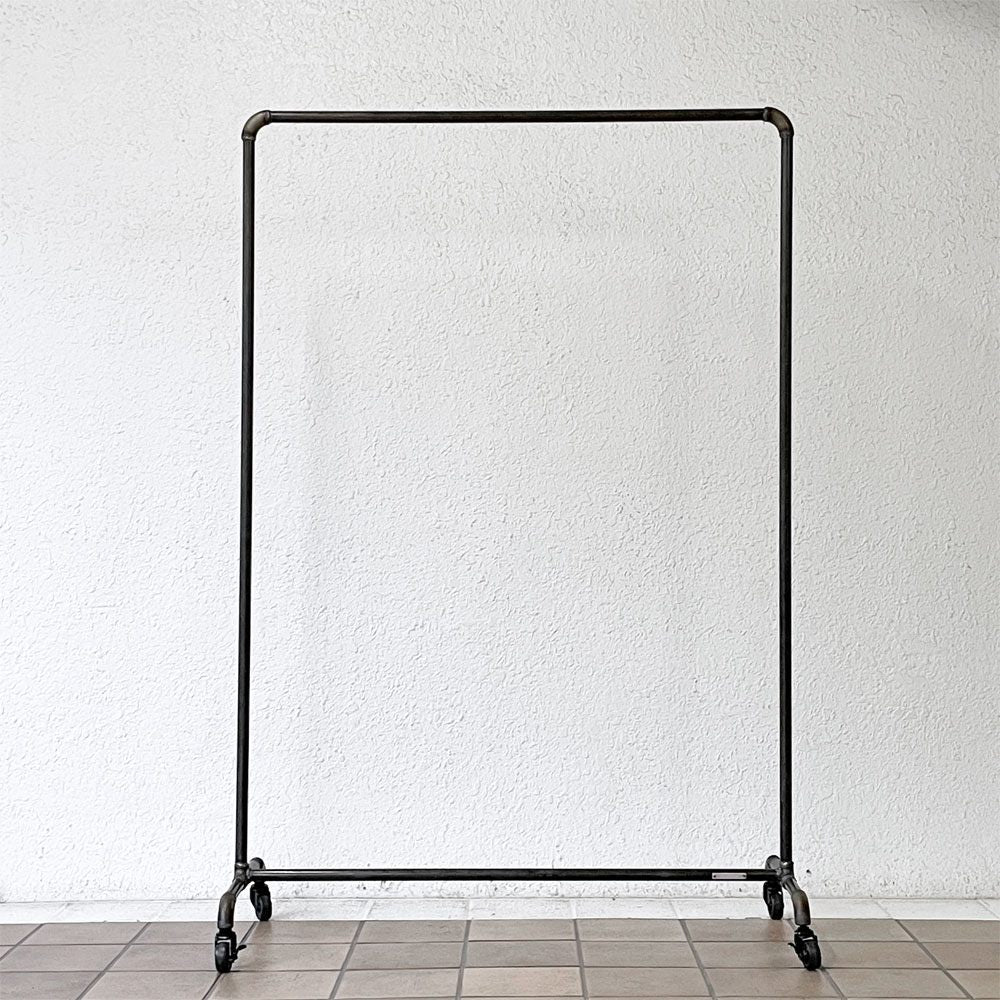 ダブルスタンダード W Standard ハンガーラック Hanger Rack HR-01BK W100cm インダストリアル 什器 工業系 ◇