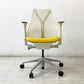 ハーマンミラー Herman Miller セイルチェア SAYL Chair デスクチェア リクライニング 旧モデル イヴ・ベアール ホワイトｘイエロー 2014年製 ●