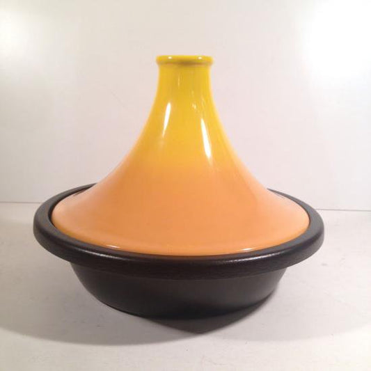 ★フランス "LE CREUSET"　ルクルーゼ  モロッコ タジン鍋  27cm（Yellow）