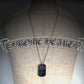 ◇ CHROME HEARTS （ クロムハーツ ） × The Rolling Stones （  ローリングストーンズ ） Silver Pendant  『 DOG TAG " L/T " 』