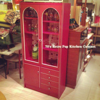 ☆70'S Retro Pop　Kitchen Cabinet
