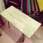 ☆White Paint Wood × Steel Reg   Remake Table