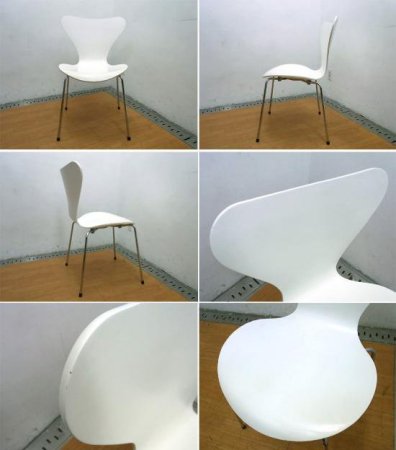 ◎フリッツハンセン Fritz Hansen『 SEVEN CHAIR / セブンチェア ホワイト 』