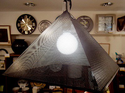 ◇70's yamagiwa 「TRIMESH」 Pendant Lamp Designed by Syohei Mihara