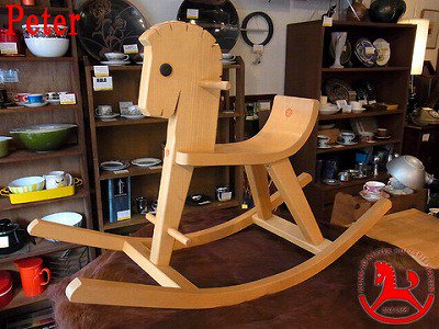 ◇"Konrad Keller" Classic Rocking Horse 『Peter』