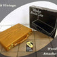 ◇ 70's Vintage 「 Wooden Attache / Briefcase 」 " PRESTOLOCK " - Made in U.S.A