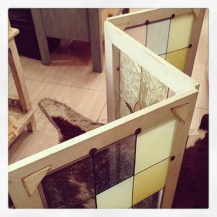☆ Vintage  Stained Glass Partition / ビンテージ ステンドグラス パーテーション