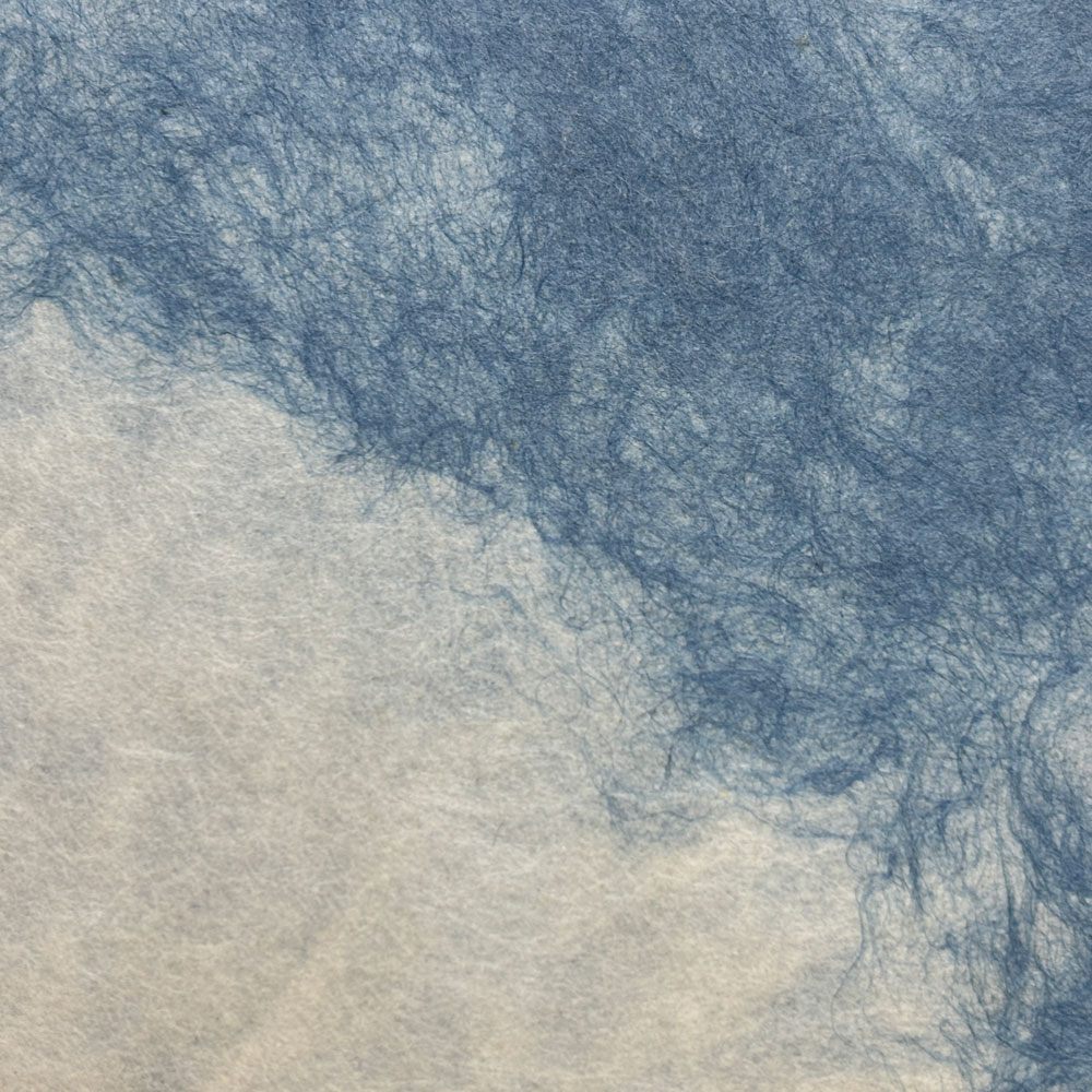 紙漉思考室 手漉き和紙パネル作品 キリトリ 15×20cm 縦横展示可 ●
