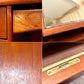 アクタス ACTUS ハンドワーク・ファニチャー Hand Work Furniture ライティングビューロー  マホガニー材 W80cm 北欧スタイル ●