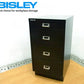 ◇ U.K  BISLEY （ ビスレー ） " BASICシリーズ " Desk Cabinet  （ デスクキャビネット ） 『 BA3/CD 』 Color： Black