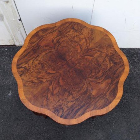 ★UK Vintage "Lloyd's Antiques"  Brazilian Rose Wood Round Table ロイズアンティーク取扱