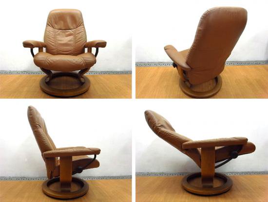 ◇ ノルウェー EKORNES （ エコーネス社 ） ストレスレス  『 Diplomat （ ディプロマット ）』 ブラウン