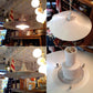 ★デンマーク Vintage "DESIGN LIGHT A/S ” Pull Down Steel Shade Pendant Lamp