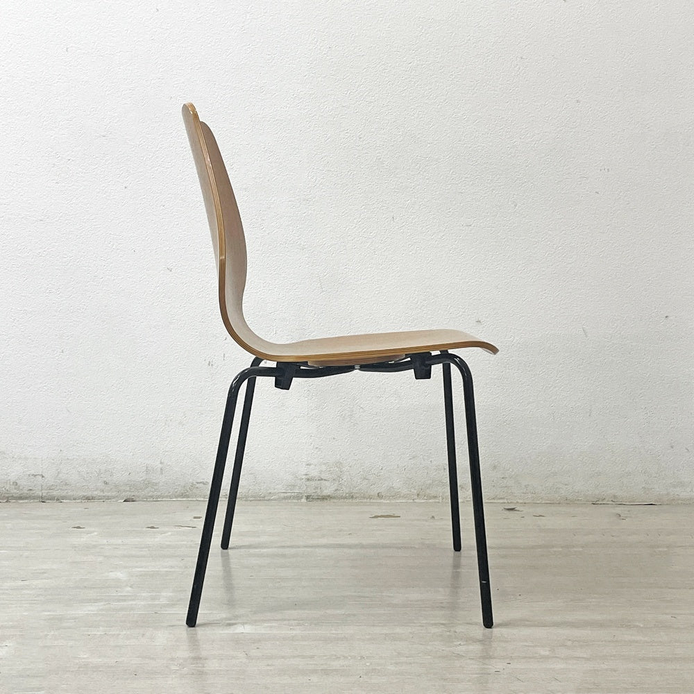 セイアローズ SEIARROWS ウッドスタックチェア WOOD STACK CHAIR チーク材 プライウッド スタッキングチェア A ●