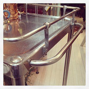 ☆　Vintage  Stainless　Medical Wagon / ビンテージ　ステンレスメディカルワゴン　ステンレス医療用ワゴン