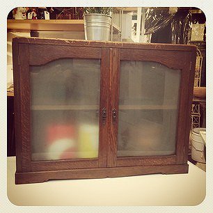 ☆　50~60’S Japan Vintage Glass Cabinet / 50年代～60年代　ジャパンビンテージ　ガラスキャビネット