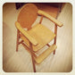 ☆ Japan Craft Vintage Beech Wood  Kids Chair / ジャパンクラフト　ビンテージ　ビーチ材子供椅子　キッズチェア