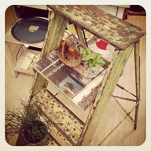 ☆ Vintage Steel Ladder / ビンテージスチールラダー　梯子