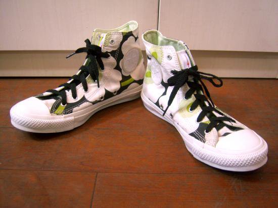 marimekko / マリメッコ × CONVERSE / コンバース ★ コラボスニーカー ★ 2012 A/W コレクション ★ ALL STAR-Hi 「 Unikko （ ウニッコ ） 」