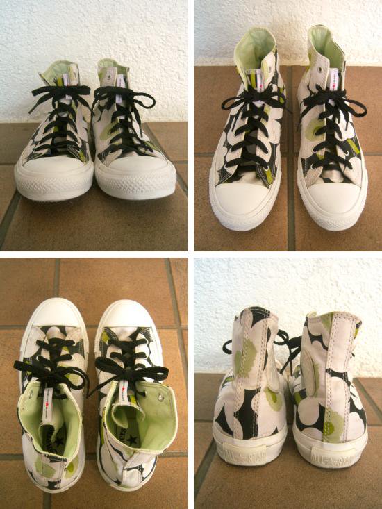 marimekko / マリメッコ × CONVERSE / コンバース ★ コラボスニーカー ★ 2012 A/W コレクション ★ ALL STAR-Hi 「 Unikko （ ウニッコ ） 」